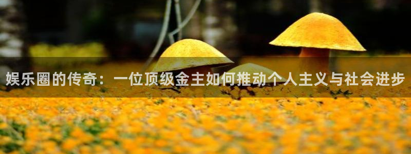 富邦娱乐：娱乐圈的传奇：一位顶级金主如何推动个人主义与社会进步